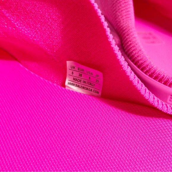 NWT Balenciaga Speed Mules Pink size 38 - Picture 7 of 9